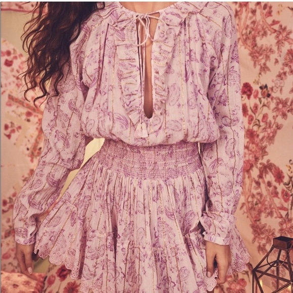 House of Harlow 1960 Long Sleeve Mini Dress